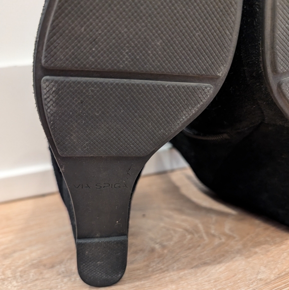 Via Spiga Black Suede Booties - Size 7.5 - Picture 11 of 11